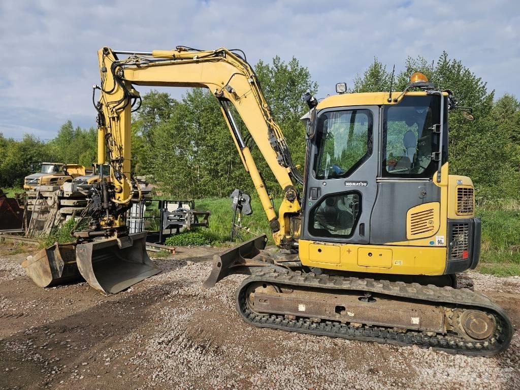 Komatsu PC 88 MR-8 Mini excavators  7t - 12t