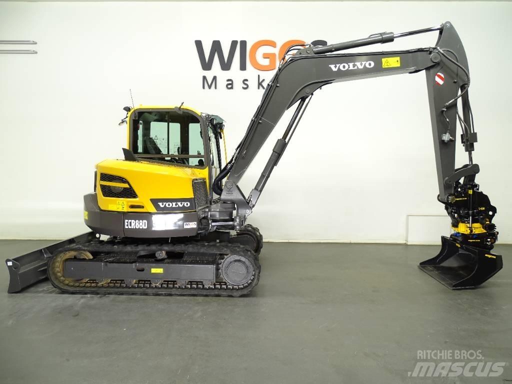 Volvo ECR 88 D Mini excavators  7t - 12t