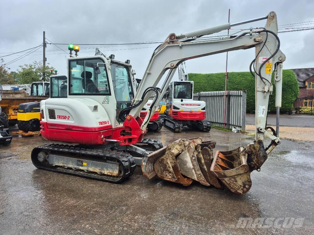 Takeuchi TB 250 Mini Excavators <7t (Mini Diggers)
