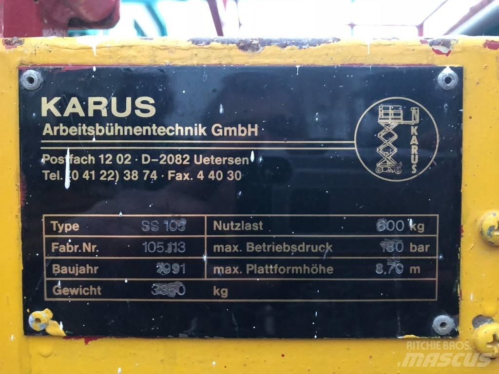 Karus SS105  V-3404 Vertical mast lifts