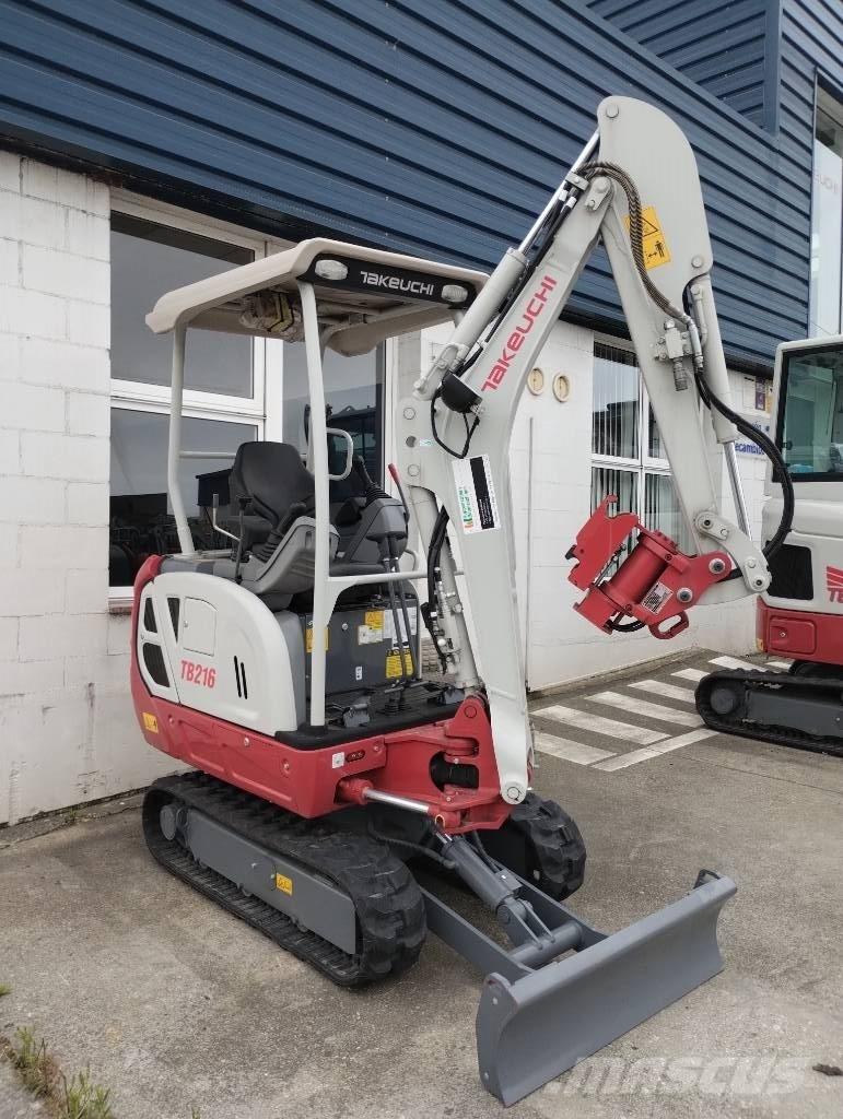 Takeuchi TB 216 Mini Excavators <7t (Mini Diggers)