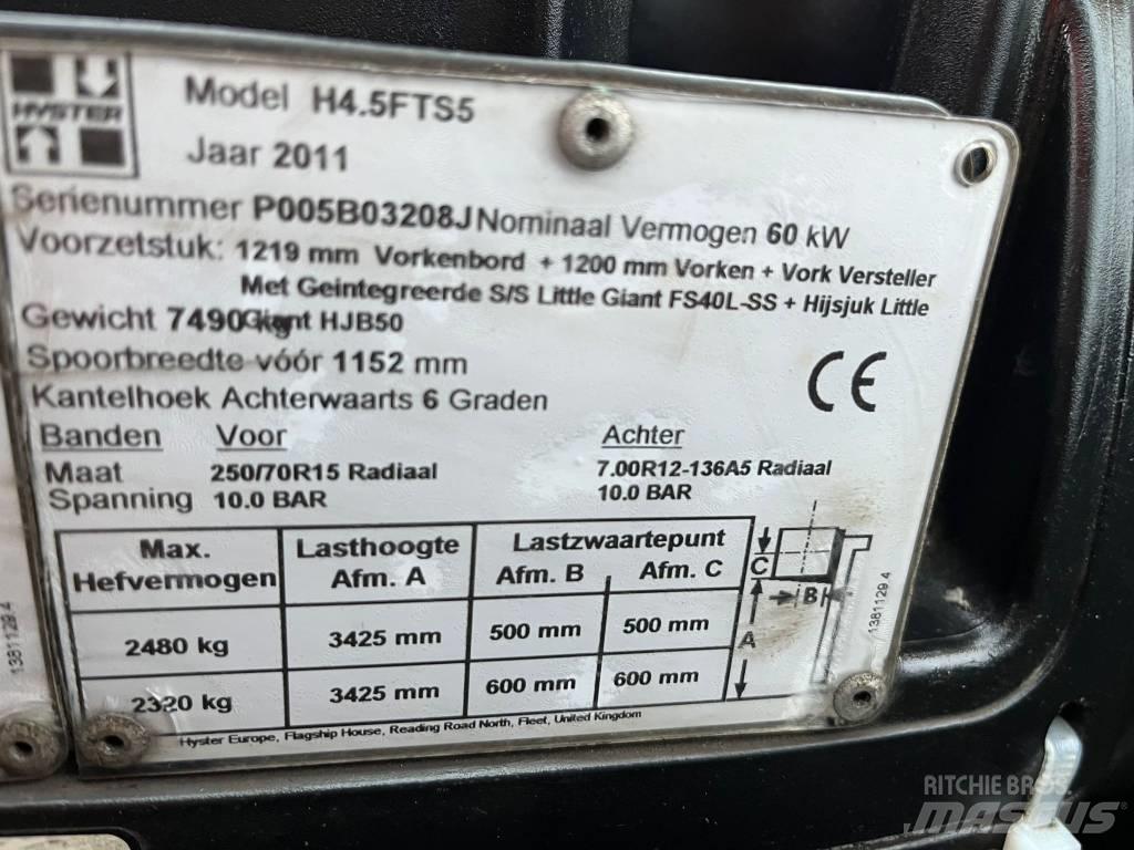 Hyster H4.5 Diesel Forklifts