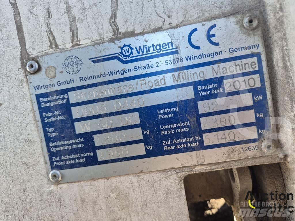 Wirtgen W50DC Asphalt cold milling machines