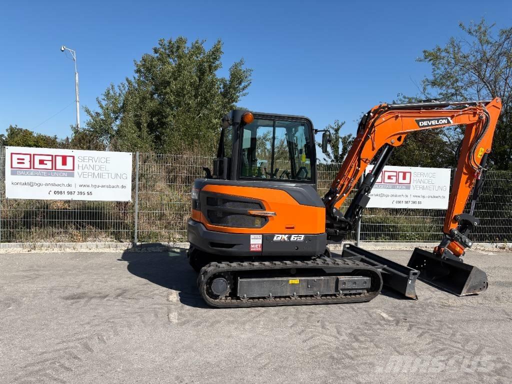 Develon DX 63-7 Mini Excavators <7t (Mini Diggers)