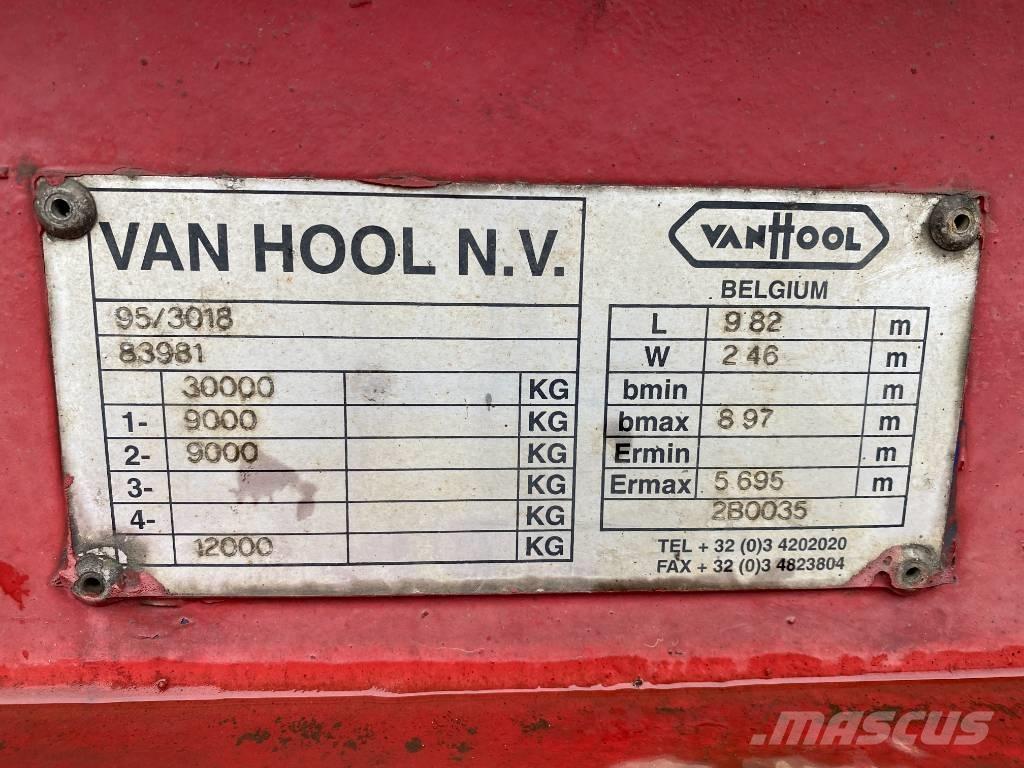 Van Hool W4757145090 Box body semi-trailers