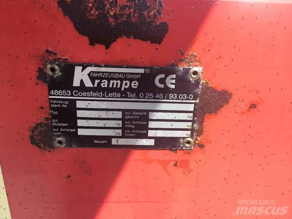 Krampe TWK21 Tip Trailers