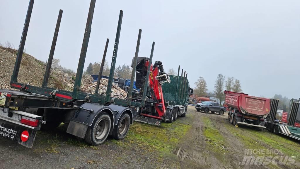 MAN TGX 26.580 Log trucks