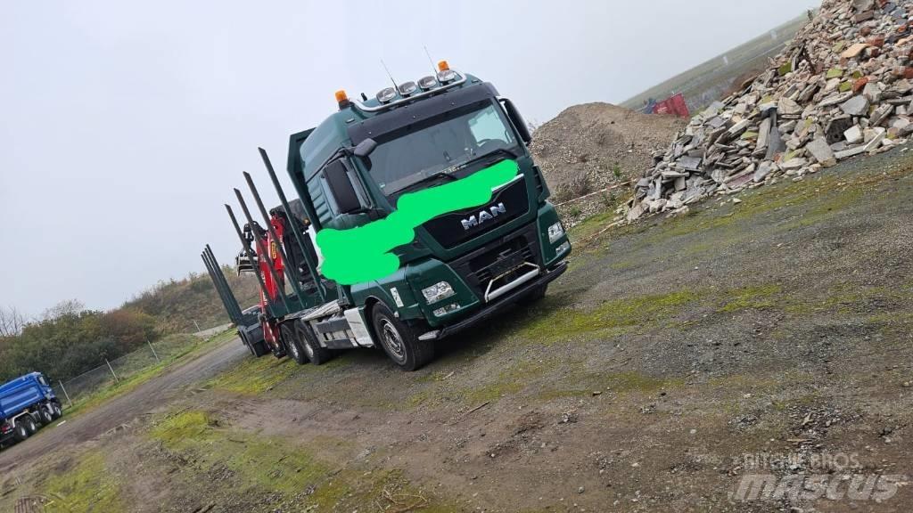 MAN TGX 26.580 Log trucks