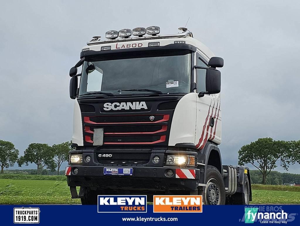 Scania G490 4x4 Conventional Trucks / Tractor Trucks