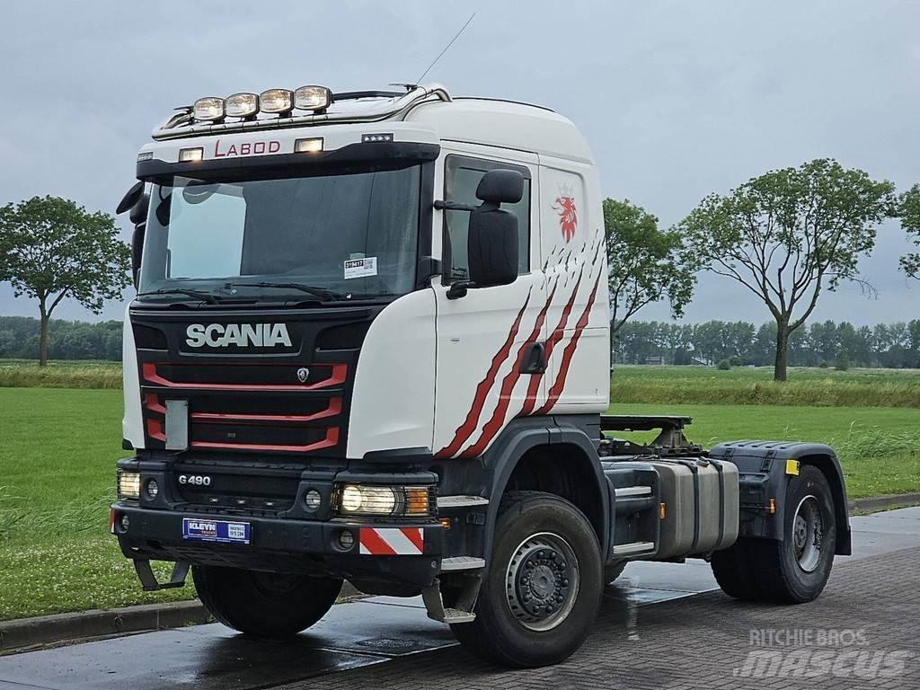 Scania G490 4x4 Conventional Trucks / Tractor Trucks