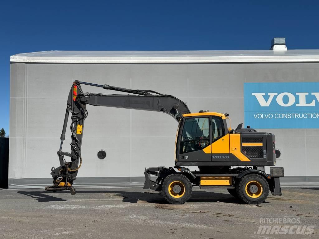 Volvo EW 160 E Wheeled Excavators
