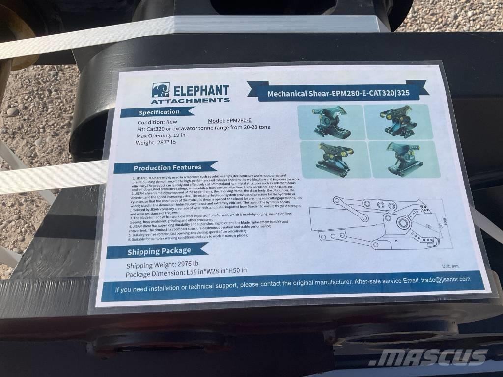  Elephant EPM280 Cutters