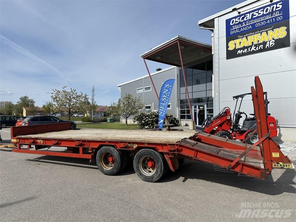 Herbst 14t Lowboy trailer