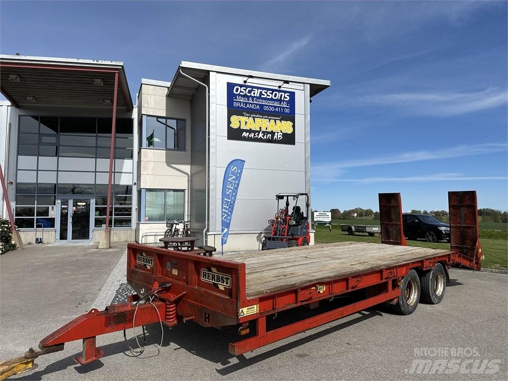 Herbst 14t Lowboy trailer