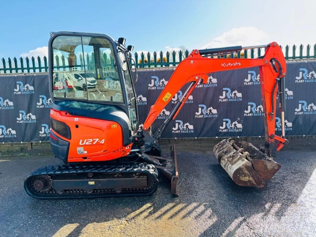 Kubota U 27-4 Mini Excavators <7t (Mini Diggers)