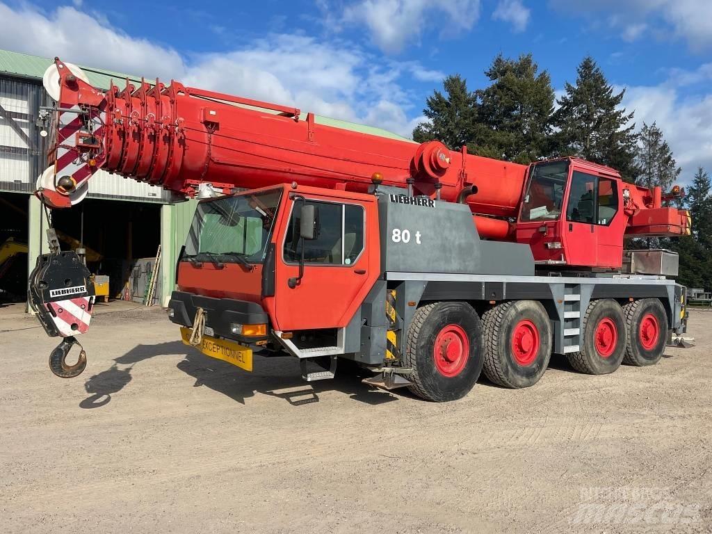 Liebherr LTM 1080-1 Mobile and all terrain cranes