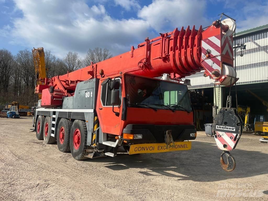 Liebherr LTM 1080-1 Mobile and all terrain cranes