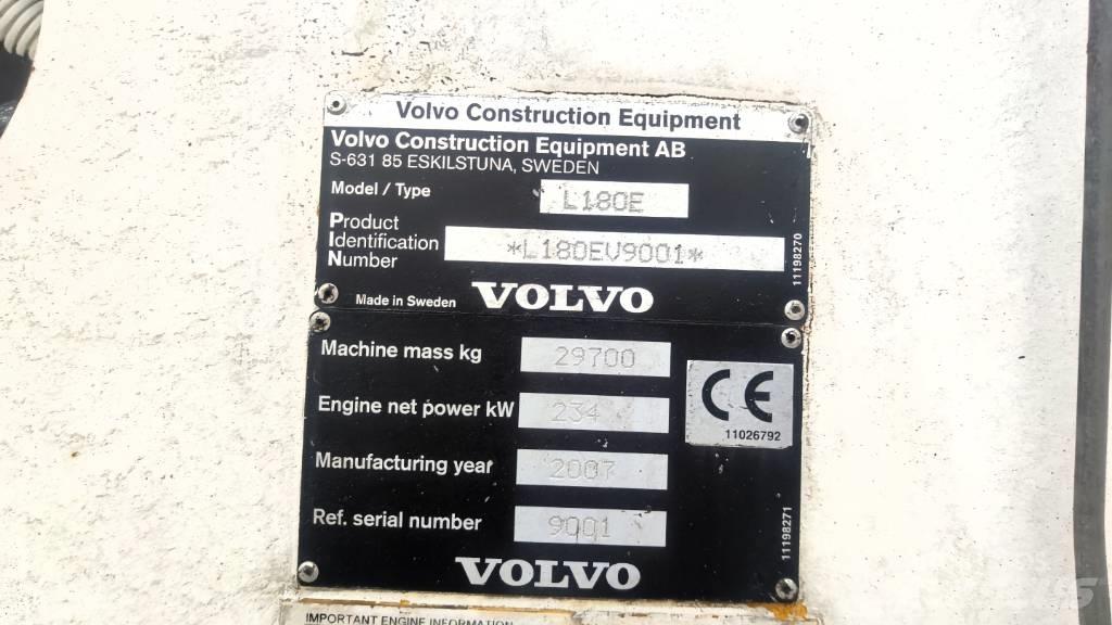 Volvo L 180 E Wheel Loaders