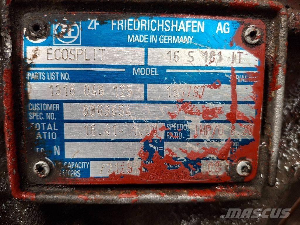 ZF ECOSPLIT 16S181 Transmission
