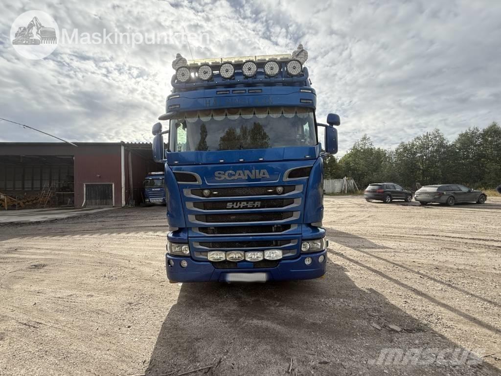 Scania R 580 Cab & Chassis Trucks