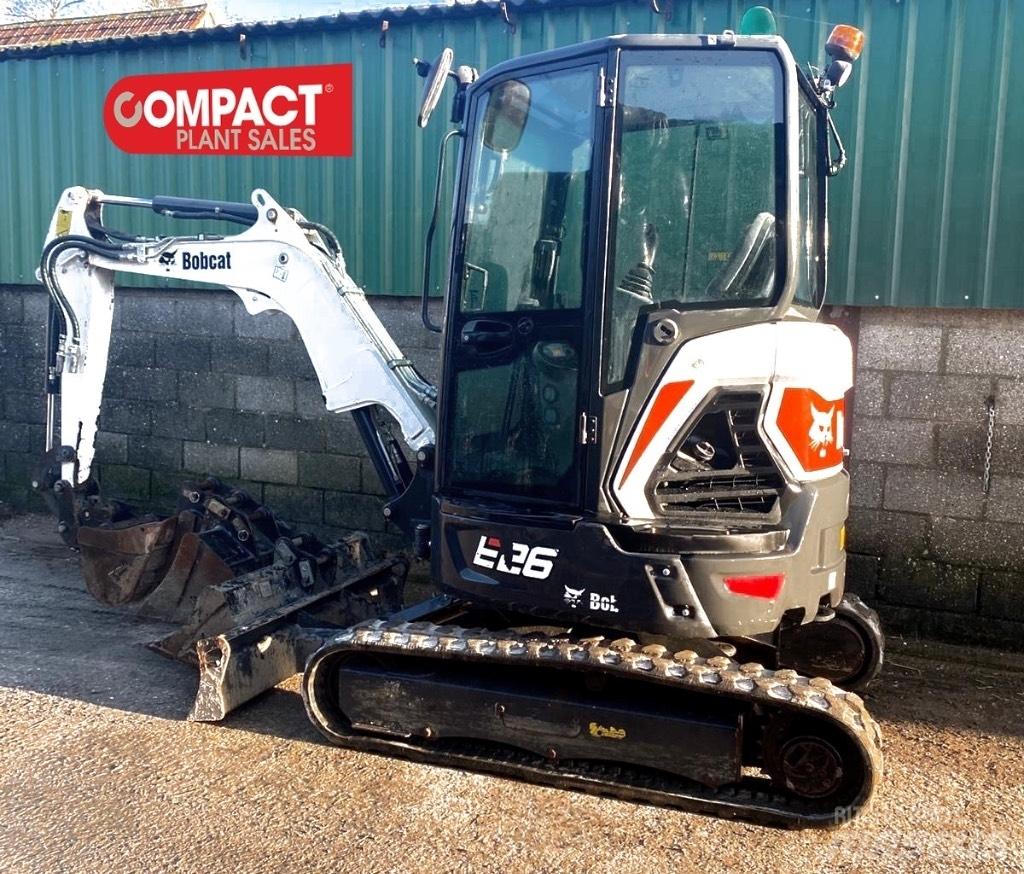 Bobcat E 26 Mini Excavators <7t (Mini Diggers)