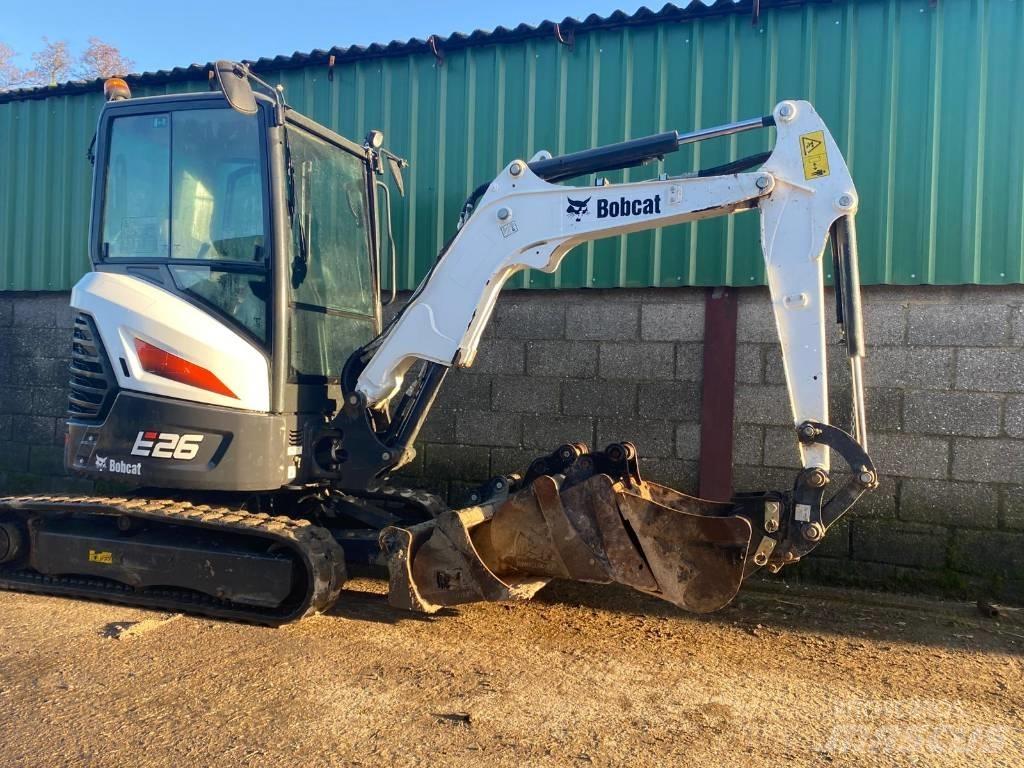 Bobcat E 26 Mini Excavators <7t (Mini Diggers)