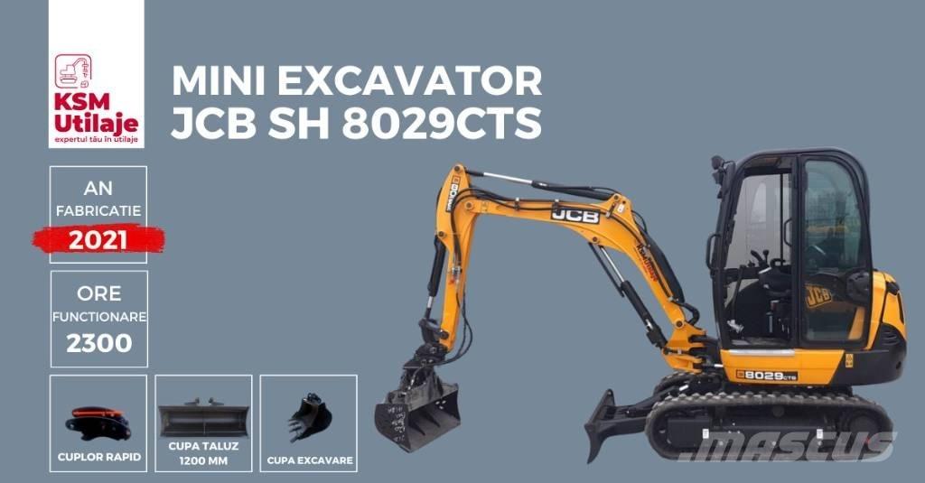 JCB 8029 CTS Mini Excavators <7t (Mini Diggers)