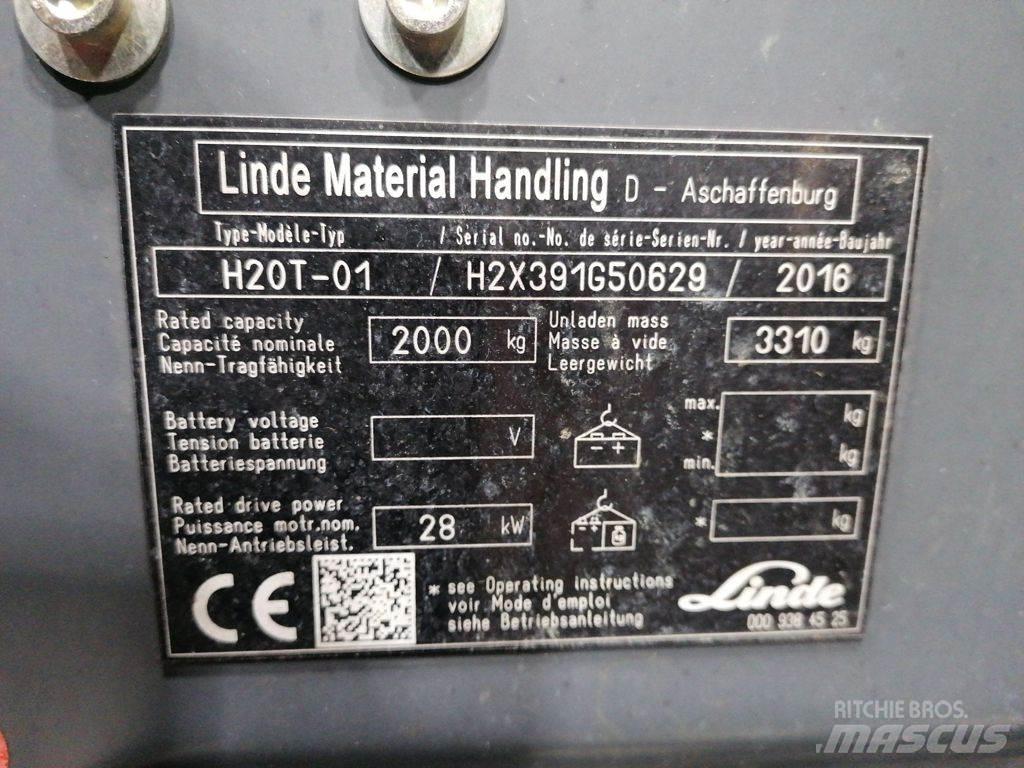 Linde H20T-01 LPG trucks