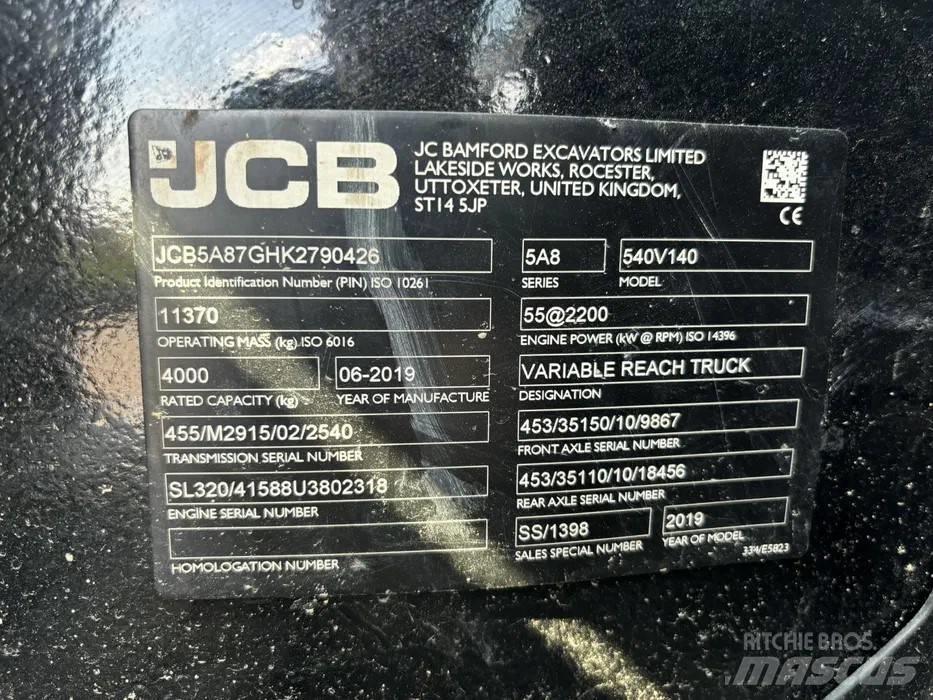 JCB 540-140 Telescopic Handlers