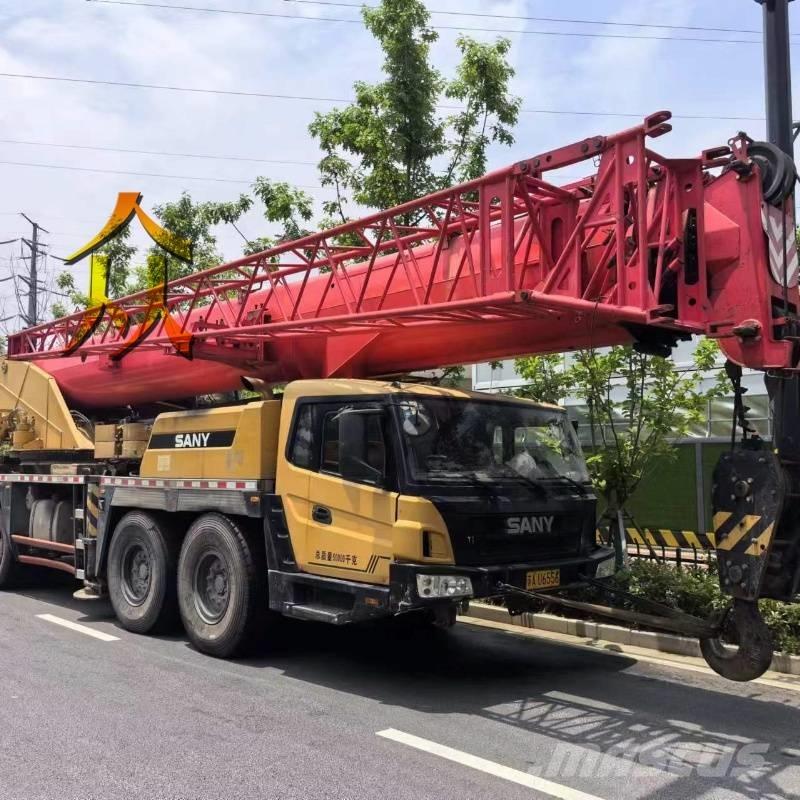 Sany STC 800 Mobile and all terrain cranes