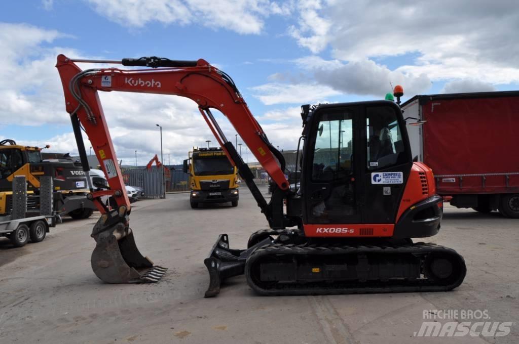 Kubota KX 085-5 Mini Excavators <7t (Mini Diggers)