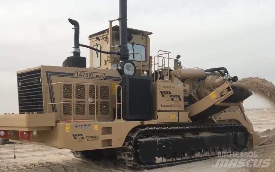 Tesmec T1475XL Rock and Concrete Saws