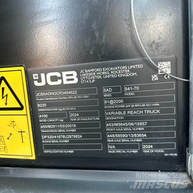 JCB 541-70 Telescopic Handlers