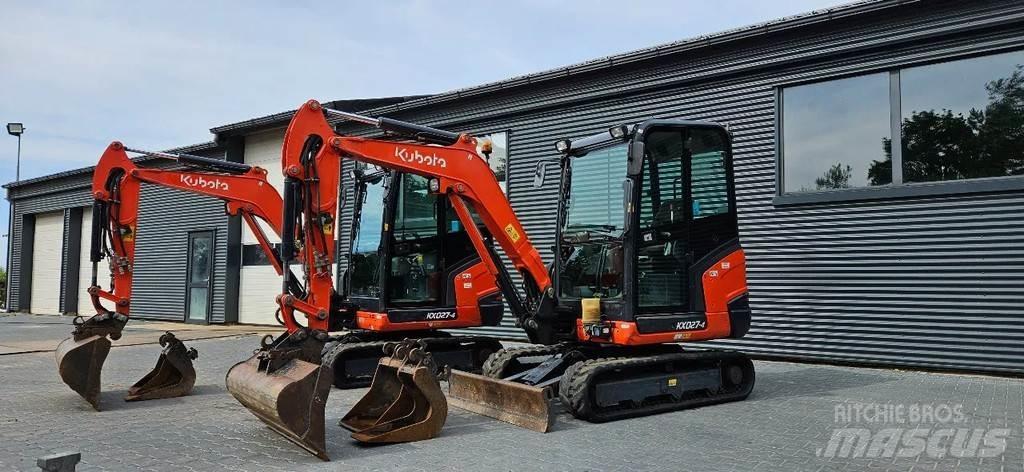 Kubota KX027-4 Mini Excavators <7t (Mini Diggers)