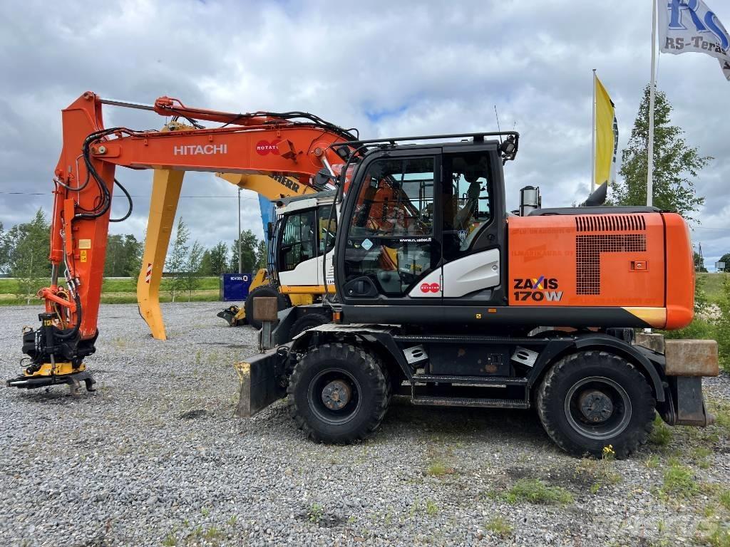 Hitachi ZX 170W-5B Wheeled Excavators