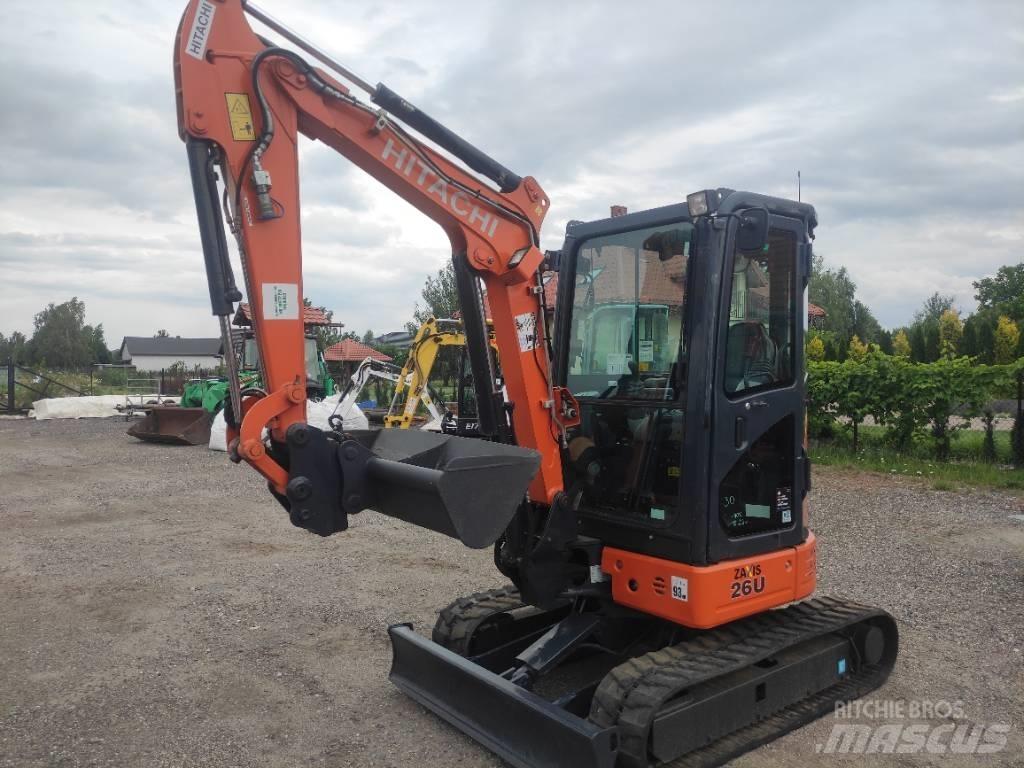 Hitachi ZX 26 U-6 Mini Excavators <7t (Mini Diggers)