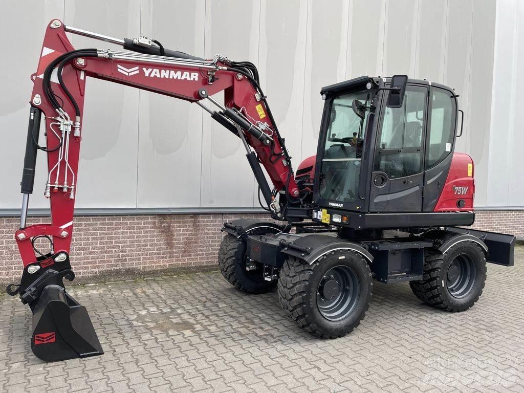 Yanmar B75W Wheeled Excavators