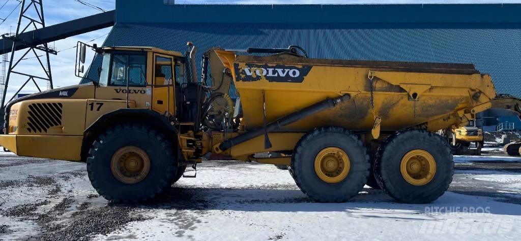 Volvo A 40 E Articulated Dump Trucks (ADTs)