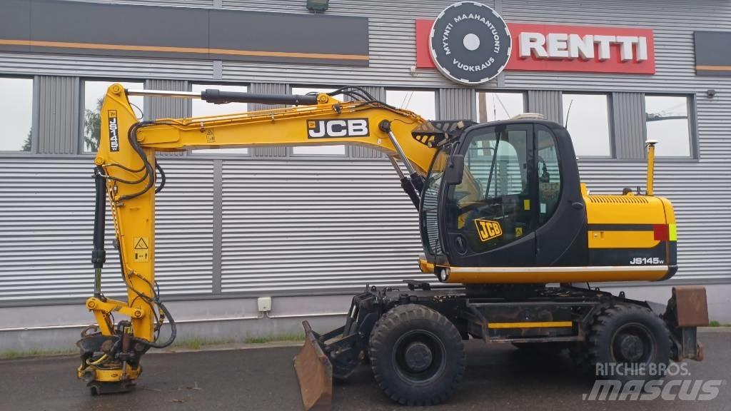 JCB JS 145 W Wheeled Excavators
