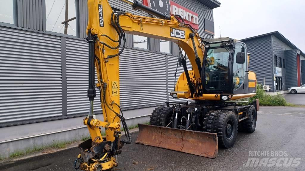 JCB JS 145 W Wheeled Excavators