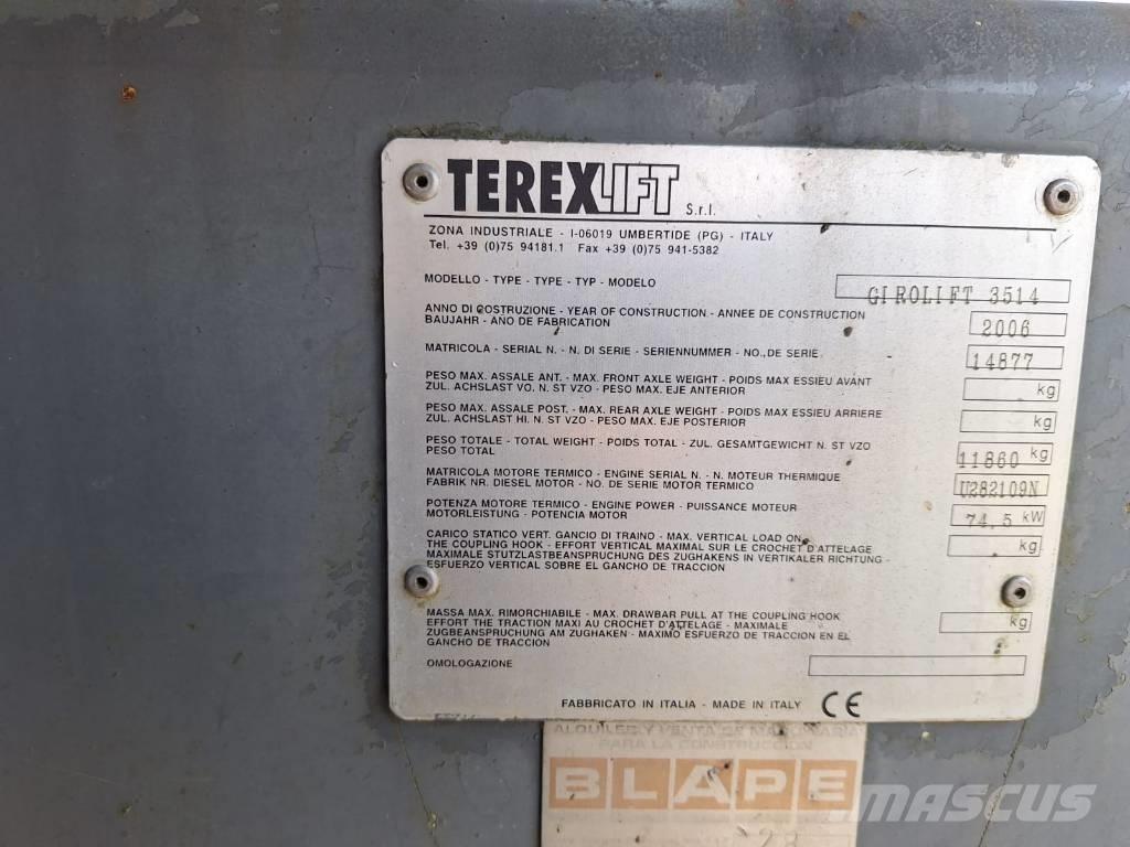 Terex Girolift 3514 Telescopic Handlers