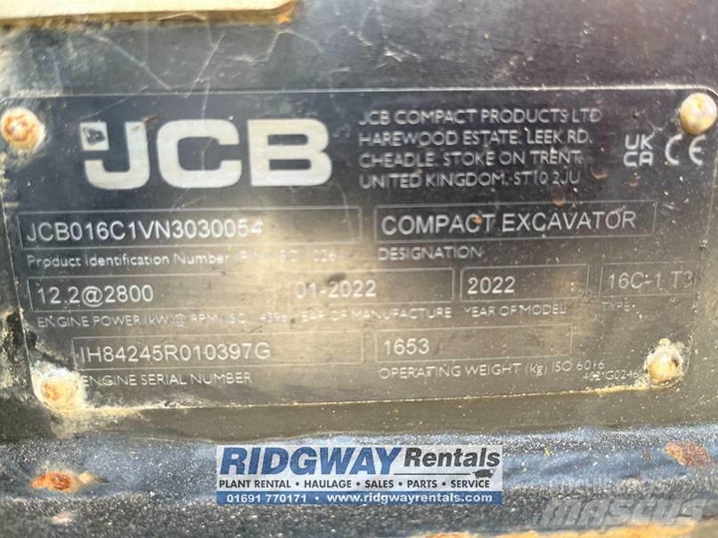 JCB 16 C-1 Mini Excavators <7t (Mini Diggers)