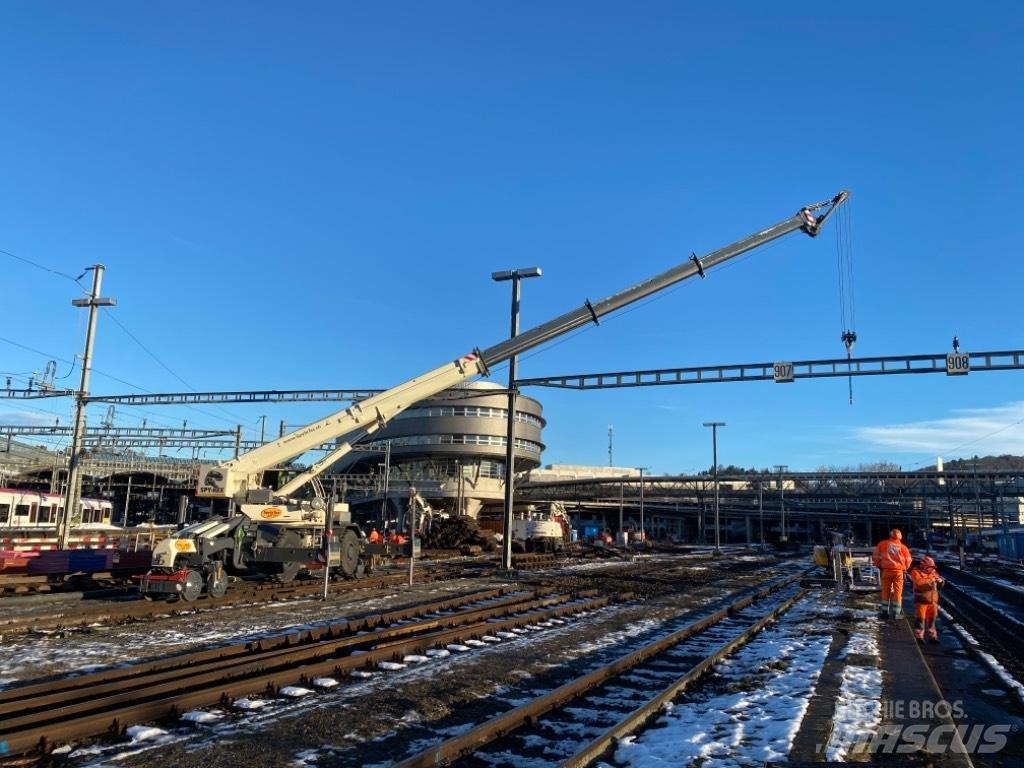 Terex RT 45 L Rail Rough Terrain Cranes