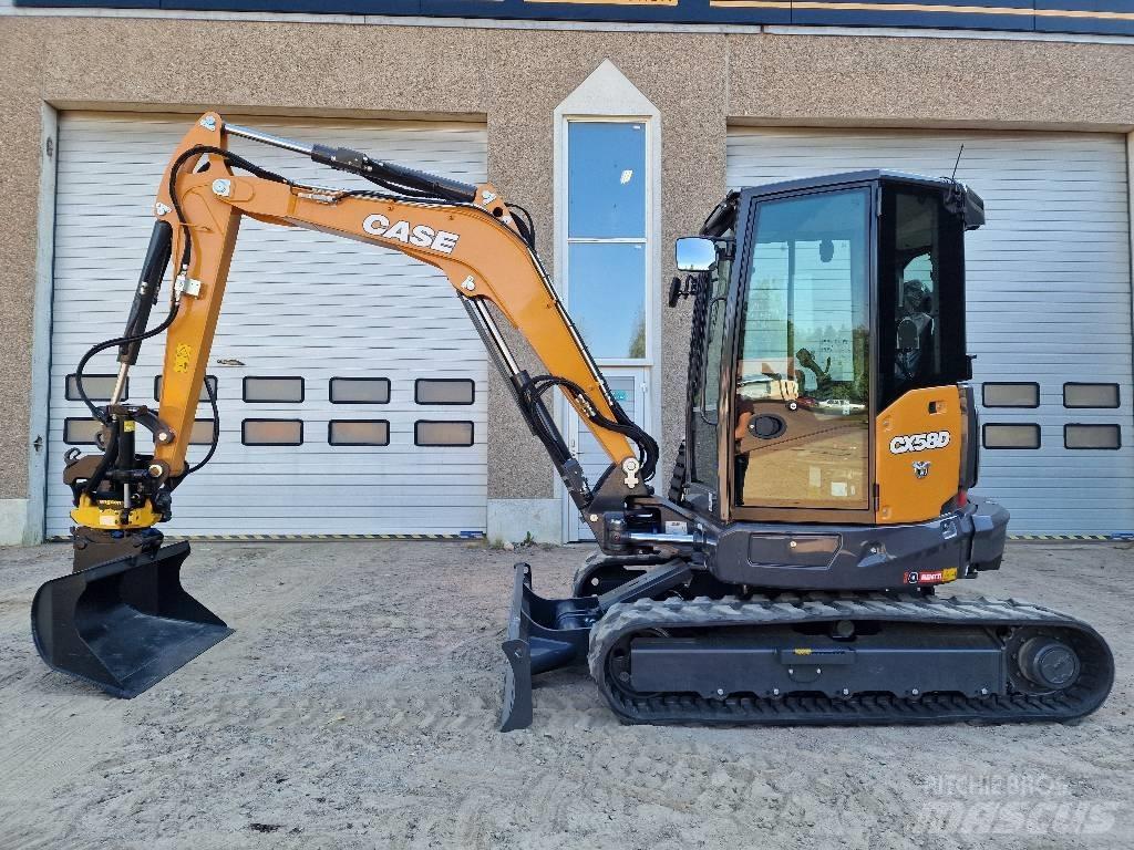 CASE CX 58 D Mini Excavators <7t (Mini Diggers)