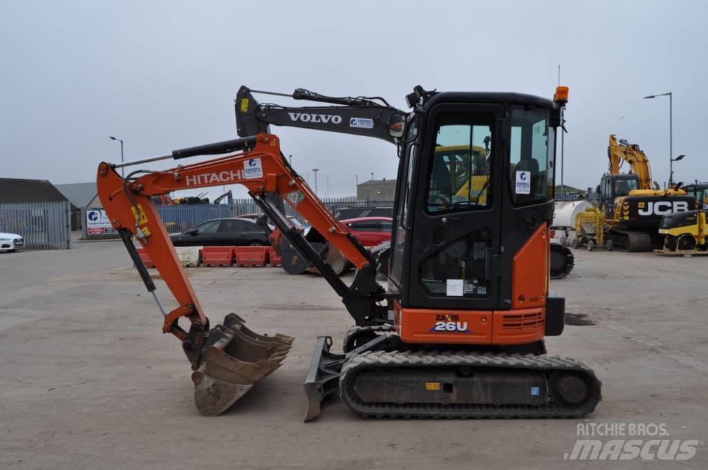 Hitachi ZX 26 U-6 Mini Excavators <7t (Mini Diggers)