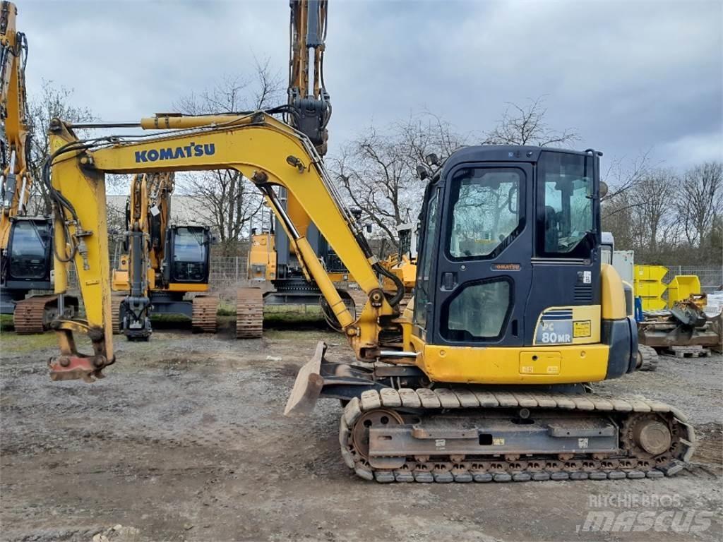 Komatsu PC80 Mini Excavators <7t (Mini Diggers)