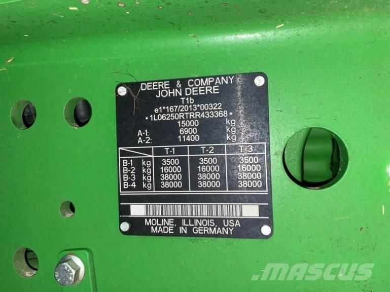 John Deere 6R 250 Tractors
