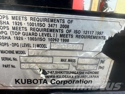Kubota U 17-3 Mini Excavators <7t (Mini Diggers)
