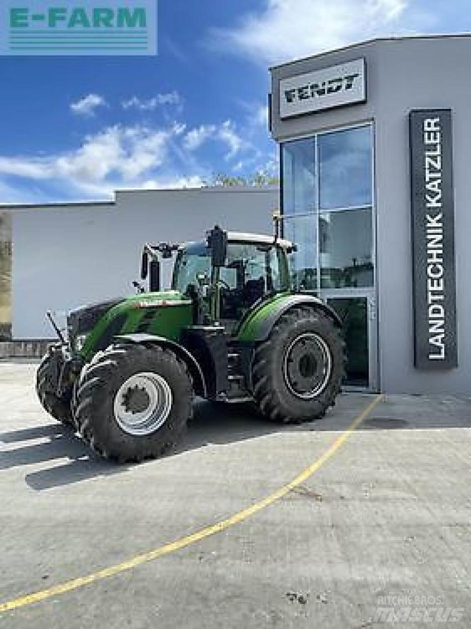 Fendt 724 vario Tractors