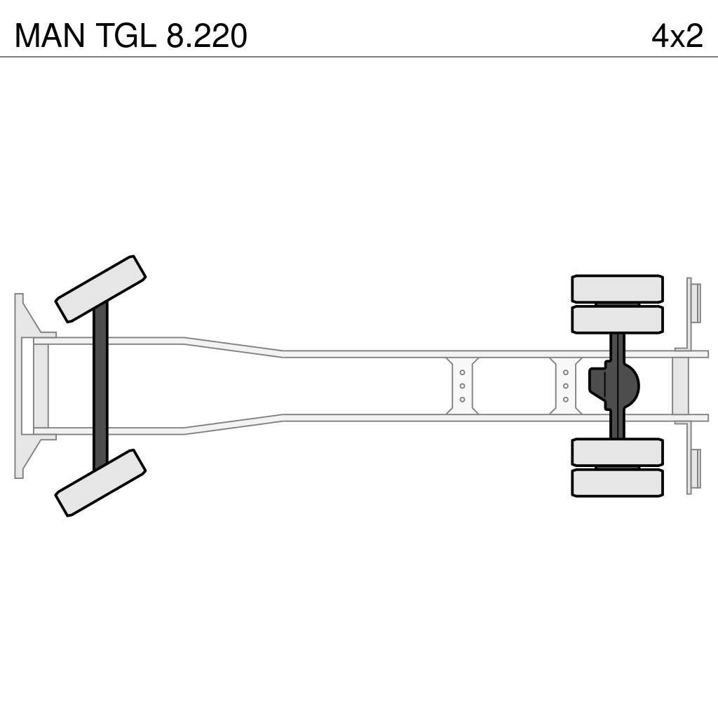 MAN TGL 8.220 Box trucks